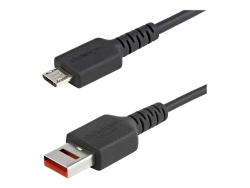 Startech USB-A To Micro USB Data Blocker 3FT Secure Charging Cable USBSCHAU1M