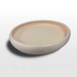 Urban Attitude Mia Extra Large Bowl Height 6cm, Width 37cm, Length 49cm - Stone Ivory UT260503-SI