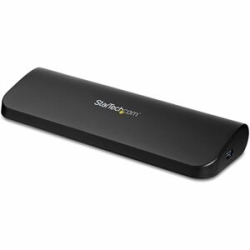 StarTech.com Dual Monitor USB 3.0 Laptop Docking Station, Hdmi & Dvi/VGA, 3x Usb-a Hub, GbE, Audio, Universal Usb-a Dock, Win/Mac, Taa - Dual Monitor USB 3.0 Docking Station W/ Hdmi VGA Dvi - Up To 1920x1080 (hdmi) 1920x1200 (Dvi-D) And 2048x1152 (vga) -