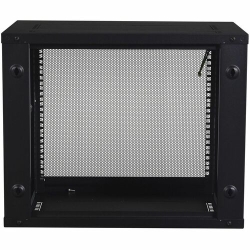 APC NetShelter 9U Wallmount Rack Cabinet Single Hinged Switch Depth Unassembled AR109
