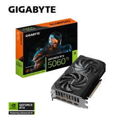 Gigabyte GeForce Rtx™ 5060 Ti Windforce Max OC 8G, 2587 MHz, Cuda 4608, 28 Gbps, GDDR7, 128 Bit, Pci-e 5.0, Psu 650W, DisplayPort 2.1b *3 Hdmi 2.1b *1 GV-N506TWF2MAX OC-8GD