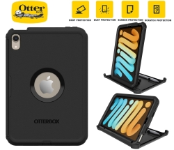 OtterBox Defender Apple IPad Mini (8.3") (A17 Pro) (7th Gen) / IPad Mini (8.3") (6th Gen) Case Black - (77-87476), 7 Years Warranty 77-87476