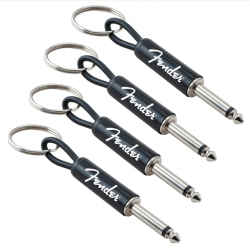 Pluginz Licensed Fender Guitar Plug Keychain - 4 Pack PLZFEN-KC