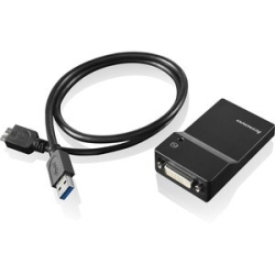 Lenovo USB 3.0 To Dvi/VGA Monitor Adapter 0B47072