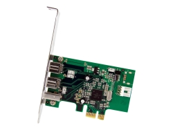 Startech.Com 3 Port PCIe Card Adapter, 2 X IEEE1394B Port, 1 X IEEE1394A Port, Ltw PEX1394B3