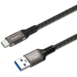 Simplecom CAU520 Usb-a To Usb-c Data And Charging Cable USB 3.2 Gen2 10Gbps 2M CAU520