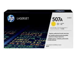 HP 507A Yellow Laserjet Cartridge CE402A