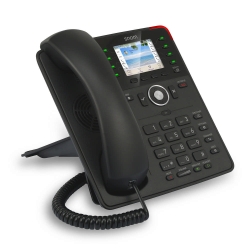 Snom D735 Sip Desk Telephone, L 2.7 Inch Tft Display, 32 Self-Labeling Function Keys (8 Physical), Black D735