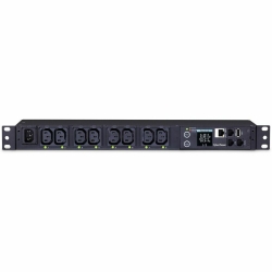 CyberPower Switched Mbo Epdu PDU81004 1RU Horizontal 12Amp Input - Snmp Network Connection - 8x Iec-320 C13 Out -Iec-320 C14 In - 2 Yrs Adv. Replacement Wty PDU81004