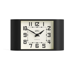Newgate Mini Metro Mantel Clock-Black NG-MANMMET3K