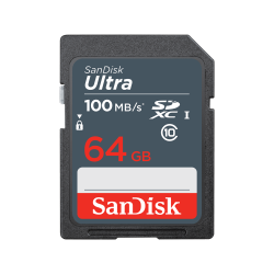 SanDisk 64GB Ultra Sdhc / Sdxc Card Sdsdunr-064G-Gn3Mn FFCSAN64GSDUNR