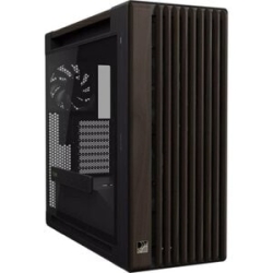 ProArt PA602 Wood Edition Modern Black - Tempered Glass Panel Proart PA602 Walnut Wood TG Modern Black