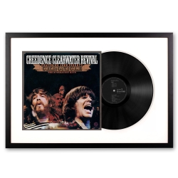 Framed Creedence Clearwater Revival - Chronicle The 20 Greatest Hits - 2LP Vinyl Album Art UM-CCRLP2-FD