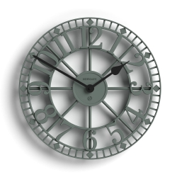 Newgate Warehouse Wall Clock-Asparagus Green Ng-wareh-asg