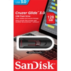 Sandisk Sdcz600-128G 128GB CZ600 Cruzer Glide USB 3.0 Version FUSSAN128GCZ600U3CG