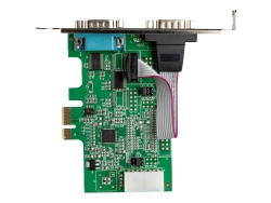 Startech.Com 2 Port D-Sub PCIe RS232 Adapter Card, Low & Std Profile, Ltw PEX2S953