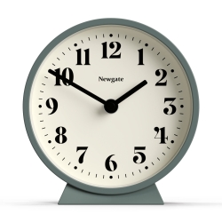 Newgate Theatre Mantel Clock Asparagus Green NGMMAN240ASG
