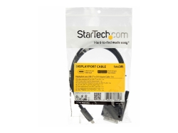 Startech.Com 1M USB-C To Dvi Cable - USB Type-C To Dvi Adapter Cable 3YR CDP2DVIMM1MB