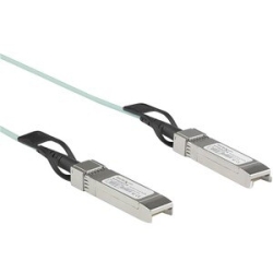 StarTech.com Dell Emc Aoc-Sfp-10G-3M Compatible 3m 10G Sfp+ To Sfp Aoc Cable - 10GbE Sfp+ Active Optical Fiber - 10Gbps Sfp + Cable 9.84' - Cable For Network Device, Server, Router, Switch - First End: 1 X Sfp+ Network - Male - Second End: 1 X Sfp+ Netwo