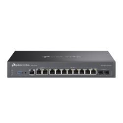 Tp-Link Omada Multi-Gig Vpn Router, 2.5G Wan/LAN(2), GbE SFP(2), LAN(8), 5YR ER7412-M2