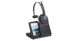 Yealink (Wh64-D-Ws) Bluetooth Dect Ms Dual Workstation Headset, With Workstation Base WH64-D-WS