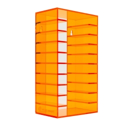 We Are Rewind Tape Storage Rack - Orange WE-RACK-001