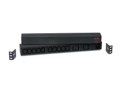 APC Basic 1U Rack Pdu, 240V, 16A, 3.7KW, C13(10), C19(2), Iec-320, 2YR AP9559