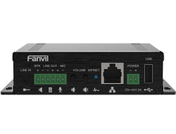 Fanvil PA3 Video Intercom & Paging Gateway, 2 Sip Lines, 1 Speaker Interface And 1 Microphone Interface, Support USB Or Tf Card, Support Poe PA3