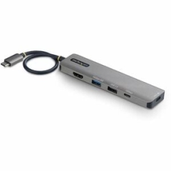 StarTech Usb-c To Hdmi Multiport Adapter With 140W Pd Charging, 4K 60Hz Hdmi, 2-Port USB 10Gbps Hub, 1x USB 2.0 Port, Type-C Mini Dock - Transform One Usb-c Port Into 4K 60Hz Hdmi, 140W Usb-c Pd Passthrough, Usb-c, And Usb-a Data Ports; 140W Power Delive