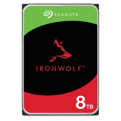 Seagate 8TB 3.5" IronWolf, SATA3, Nas 24x7, 5400 Rpm, Cmr, Max. Str Od 202MB/s, 256MB Cache, Hdd, 3Years Warranty (ST8000VN002) ST8000VN002