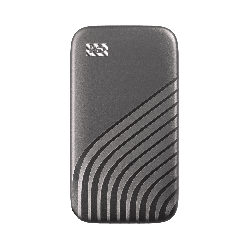 Wd My Passport Ssd, 1TB, Gray Color, USB 3.2 Gen-2, Type C & Type A Compatible, 1050MB/s (Read) And 1000MB/s (Write) WDBAGF0010BGY-WESN
