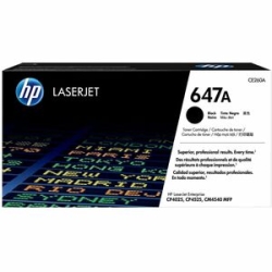 HP 647A Black Original LaserJet Toner Cartridge CE260A