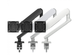 Atdec Ora Single Dynamic Monitor Arm, F Clamp, Upto 35"/8Kg,Upto Vesa 100x100,SILVER, 10YR AW-ORA-F-S