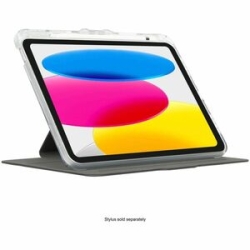 Targus VersaVu THD936GL Carrying Case (Folio) For 27.7 Cm (10.9") To 27.9 Cm (11") Apple IPad (10th Generation), IPad (11th Generation) Tablet - Clear - Drop Resistant, Bump Resistant, Shock Absorbing Shell - Thermoplastic Polyurethane (Tpu), Polycarbona