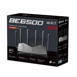 TP-Link Archer GE400 BE6500 Dual-Band Wi-Fi 7 Gaming Router (WIFI7) 688 Mbps At 2.4 GHz + 5765 Mbps At 5 GHz, 6× External Antennas, 2.0 GHz Quad-Core Archer GE400