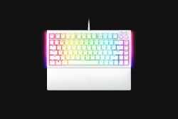 Razer BlackWidow V4 75%-Hot-swappable Mechanical Gaming Keyboard-White Edition-US Layout-World Packaging RZ03-05001700-R3M1