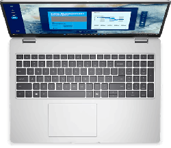 Dell PRO16 Notebook, 16" Fhd+ IR, U5-235U, 16GB, 512GB, Wl, W11P(AI), Silver, 3YOS BTP105_PC16250_AU3Y
