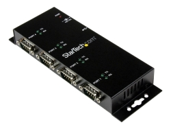 Startech.Com 4 Port USB To Serial RS232 Adapter Hub Wall Mountable 2YR ICUSB2324I
