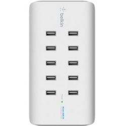 10-Port USB-A Charging Station 2.4 Amps B2B139AU