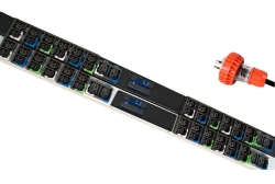 Chatsworth E1-2005-C Metered EConnect Pdu | Black | Vertical | As/Nzs 3112 15A 3-Pin Flat Input PDU.2005.15A