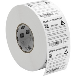 Label, Polyester, 2x4in (50.8x101.6mm); Tt, Z-Ultimate 3000T White, High Performance Coated, Permanent Adhesive, 3in (76.2mm) Core, 1570/roll, Plain 10011699