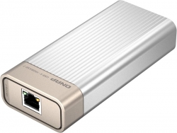 QNAP QNA-UC10G1T Single-port USB4 Type C to single-port 10GbE NBASE-T RJ-45 , 2y RTB