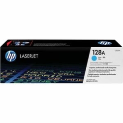 HP 128A Cyan Original LaserJet Toner Cartridge CE321A