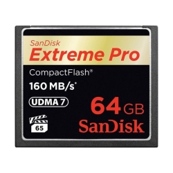 SanDisk Extreme Pro Cfxp 64GB CompactFlash 160MB/s (Sdcfxps-064G) FFCSAN64GBCFE1601