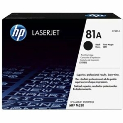 81A Black Lj Toner Cart CF281A. CF281A