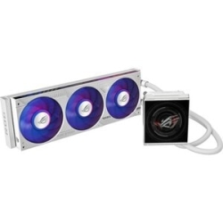 Rog Strix Lc Iv 360 Argb LCD White With 5.08in Ips Display Aio Q-Connector For Clutter-free Installation Powerful Pump Integrated Triple Argb Fans Provide Next-level Cooling Efficiency ROG Strix LC IV 360 Argb LCD WHT
