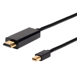 3m Mini DisplayPort Male To Hdmi® Male Cable | Supports 4K@60Hz As Specified In Hdmi 2.0 022.002.0463