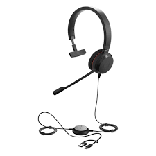 Jabra Corded Evolve 20 Se Ms Mono Headset, USB-C/A 4993-823-369