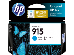 Hp 915 Cyan Original Ink Cartridge 3Ym15Aa