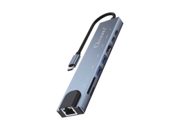 Oxhorn Ad-U31-801 USB C To Hdtv Adapter (8-in-1) ACBOXHADU31801